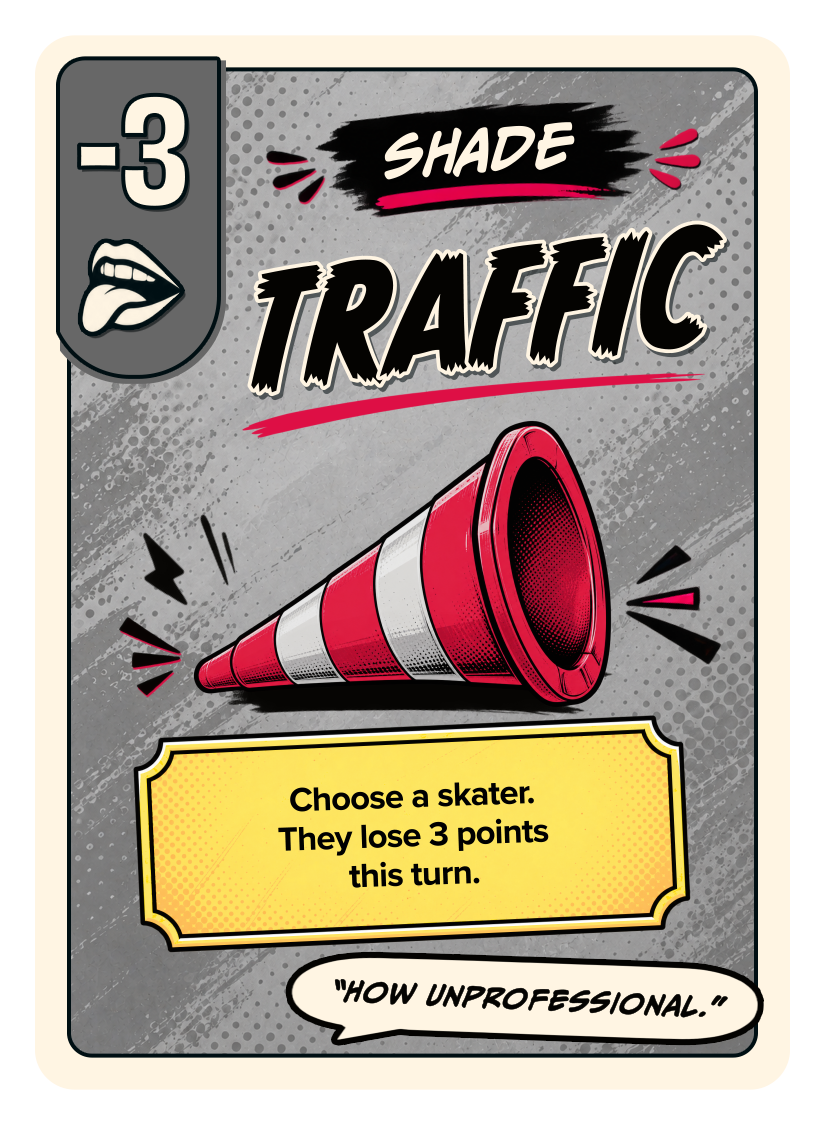Traffic — Shade card